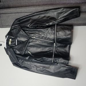 New Light faux leather jacket